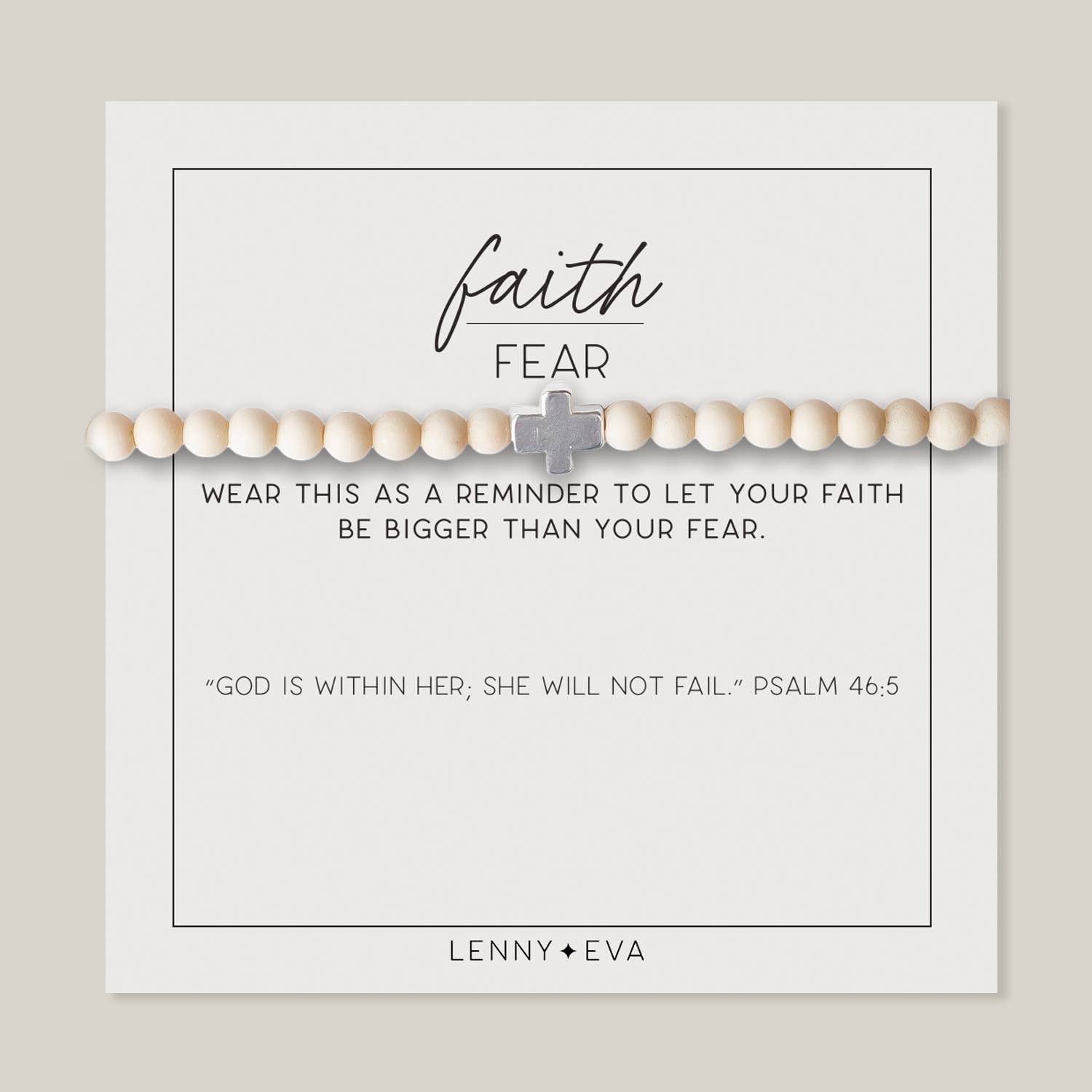 Faith Over Fear Bracelet