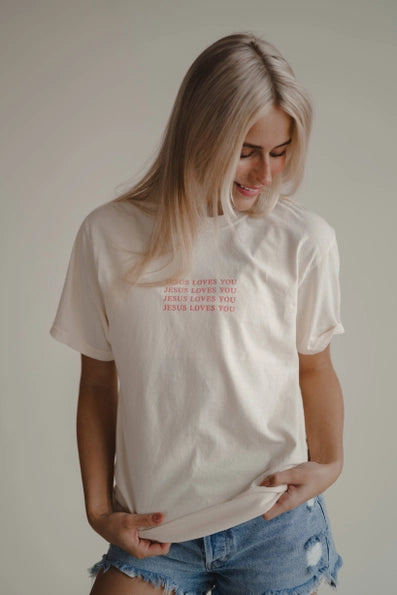 Jesus Loves You Tee | Christian Faith Tee