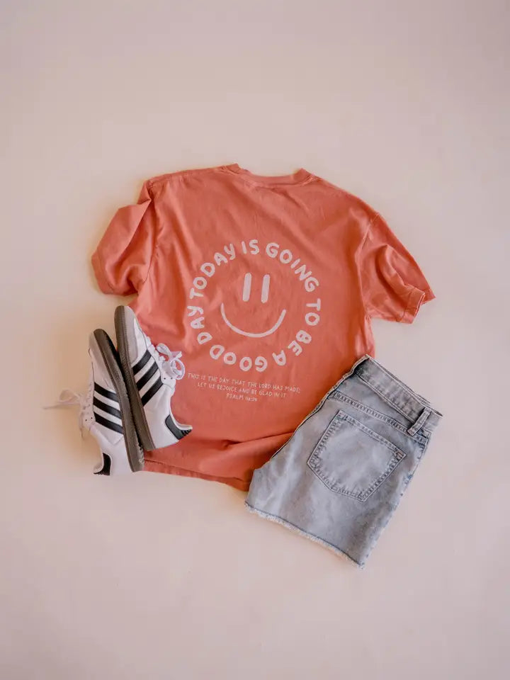 Good Day Tee - Terracotta | Christian Tee