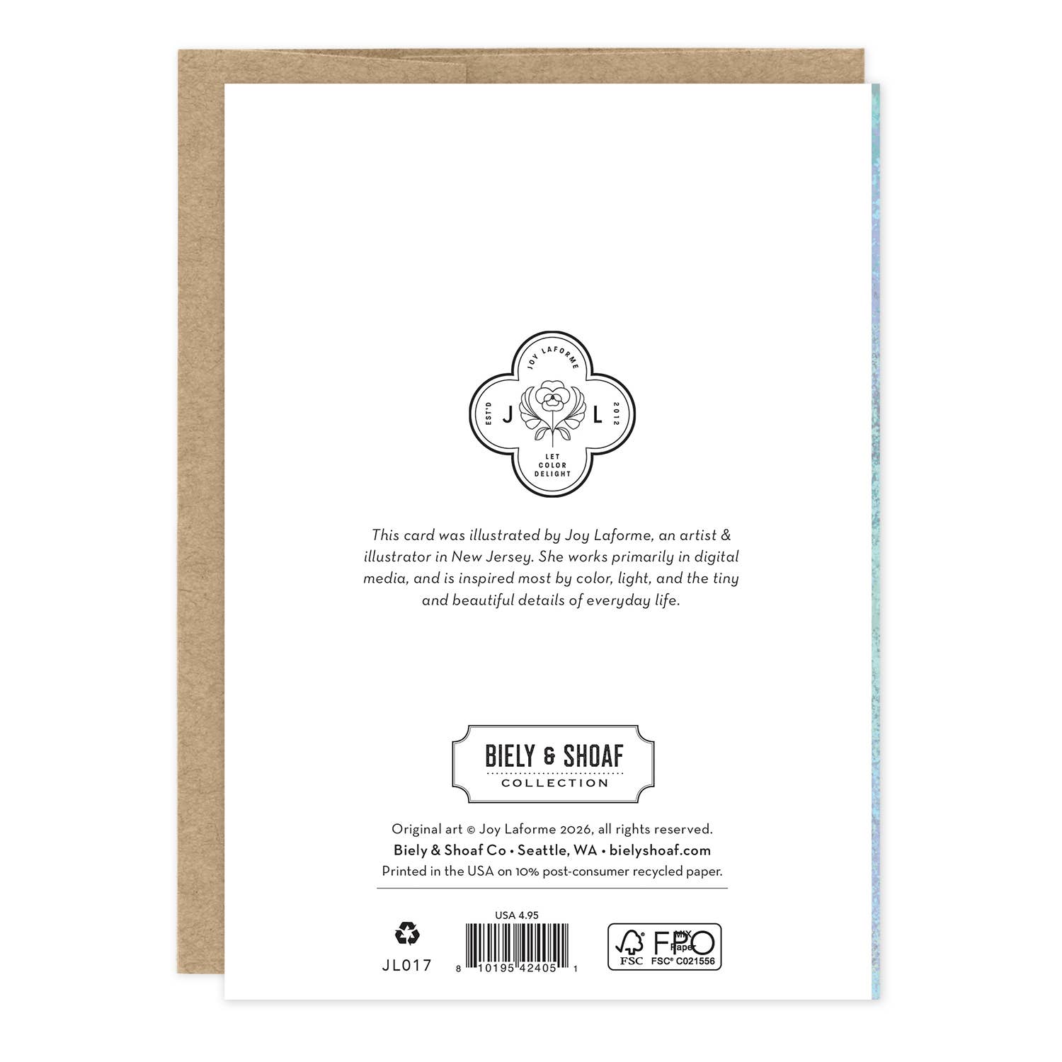 Rainbow Bouquet Birthday Card