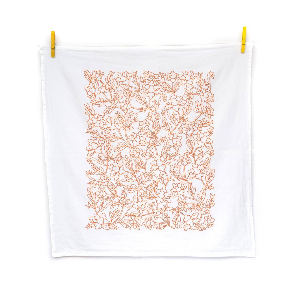 The Nadine Floral Tea Towel