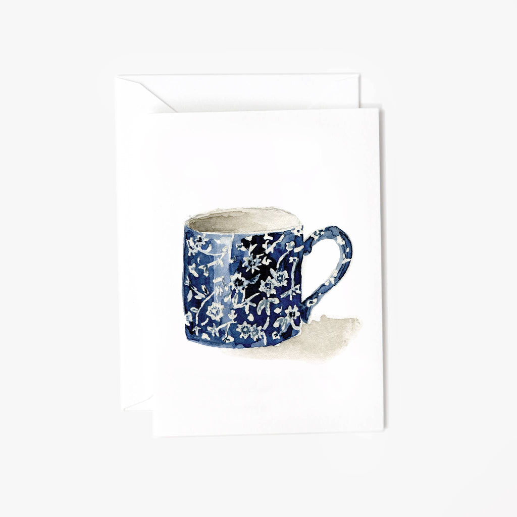 Calico Mug Mini notecard by emily lex