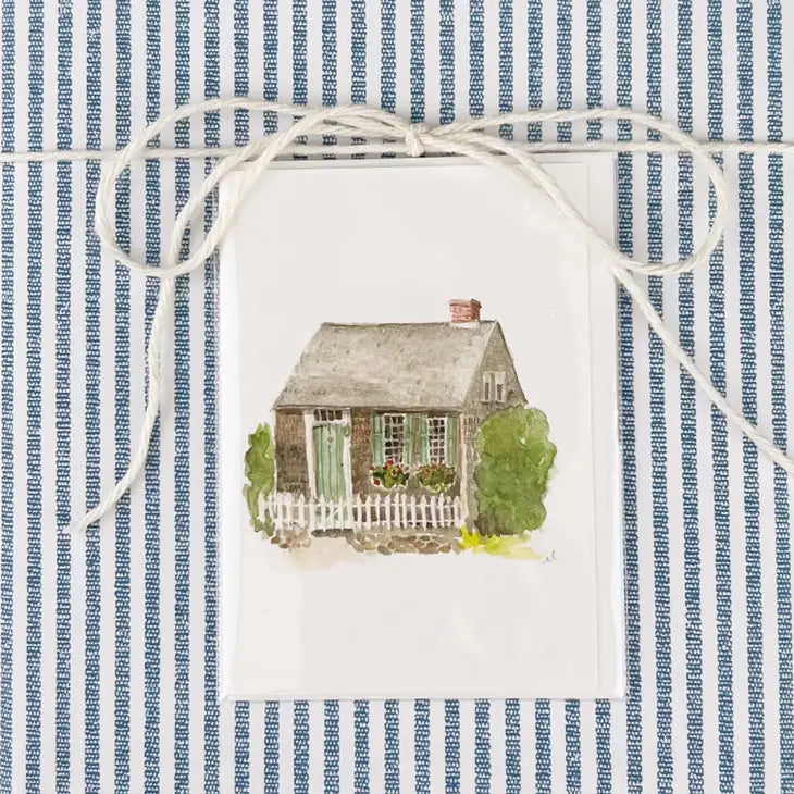 Cottage Mini Notecard by emily lex