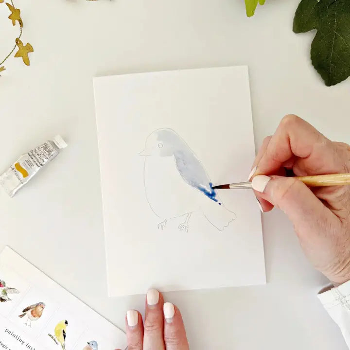 Emily Lex Birds Paintable Watercolor Notecard Set