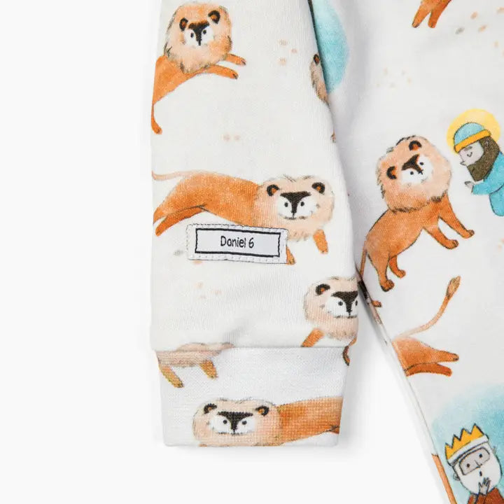 Daniel & the Lions Den Pj Onesie 6-12 Months