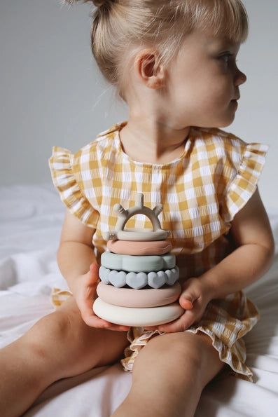 Classic Stacking Teething Ring Toy