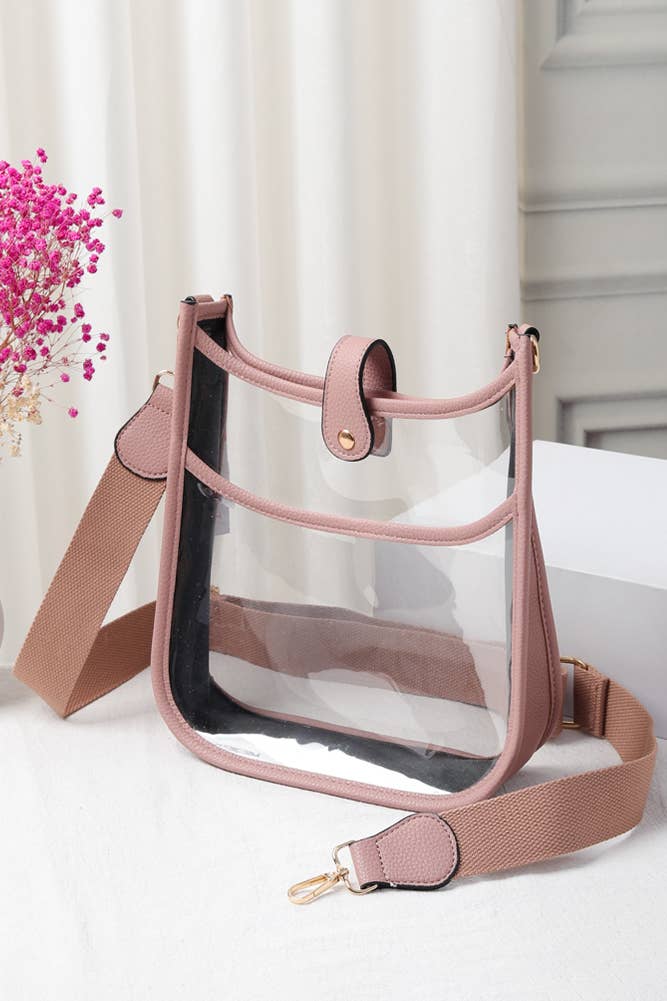 Clear Stadium Crossbody Bag