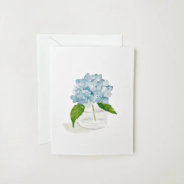 Hydrangea Notecards (Pack of 8)