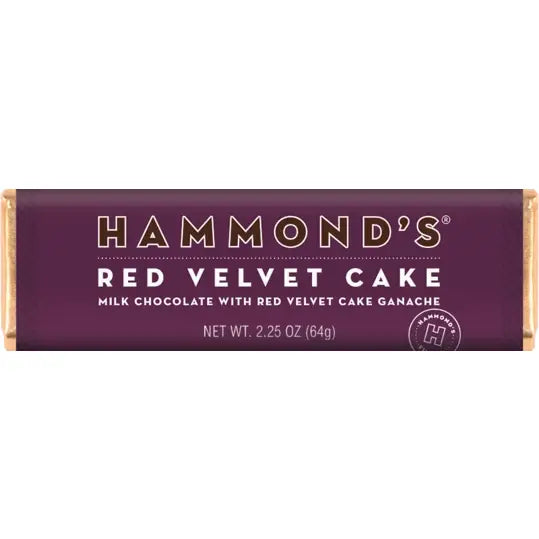 Red Velvet Cake Milk Chocolate Candy Bar