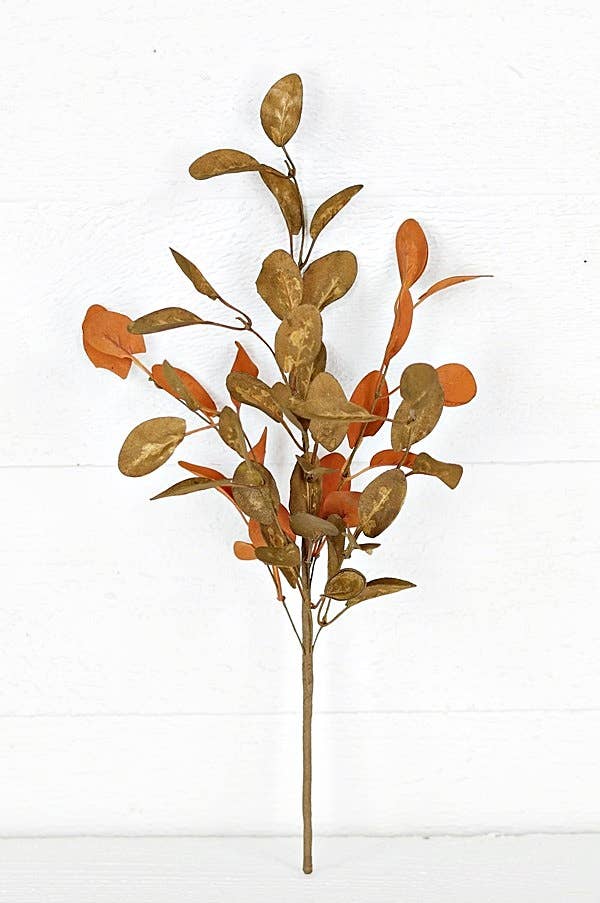 16in Pick-Brown Sage Mixed Olive Leaves-