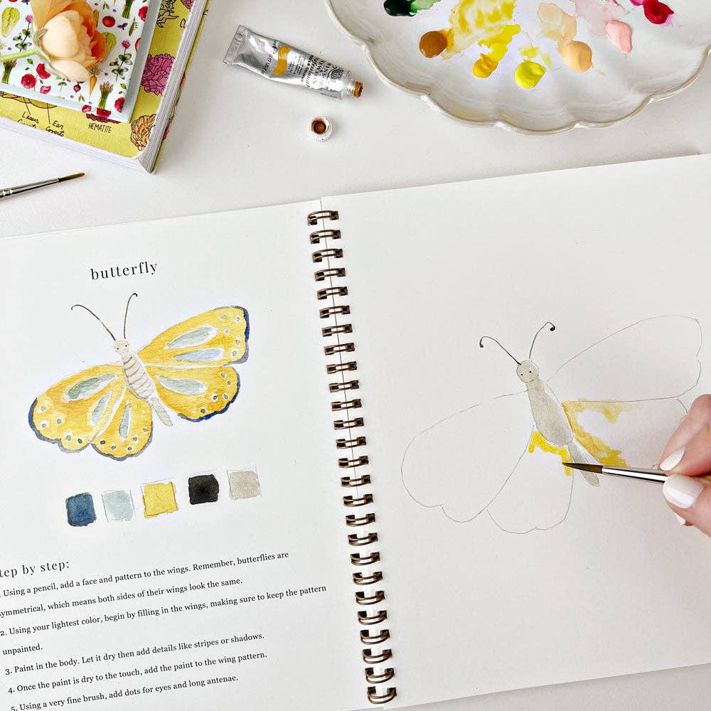Animals Watercolor Workbook by Emily Lex