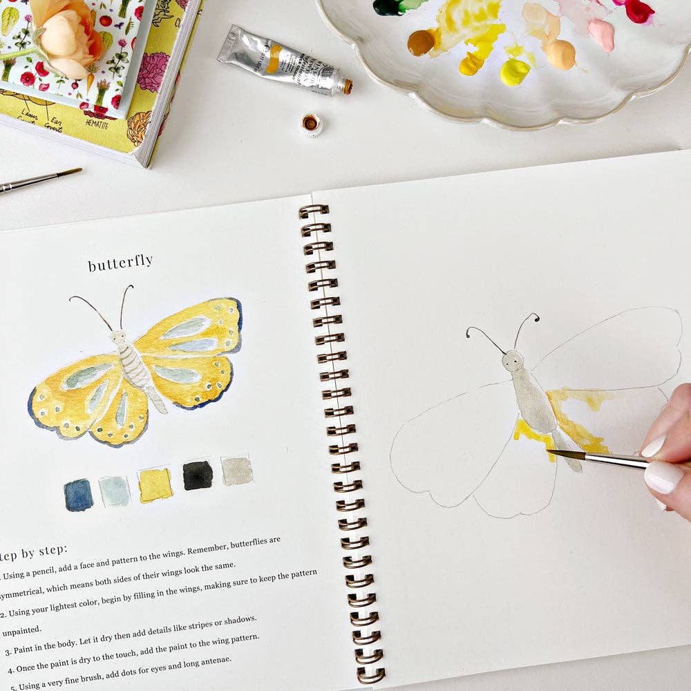 Animals Watercolor Workbook by emily lex