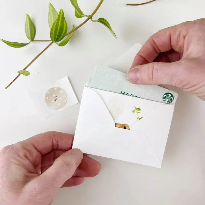 Emily Lex Bunny Mini Enclosure Notecard