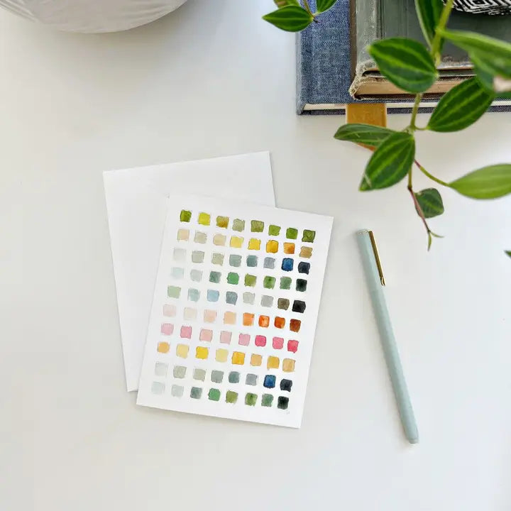 Paint Swatch Notecards - Emily Lex