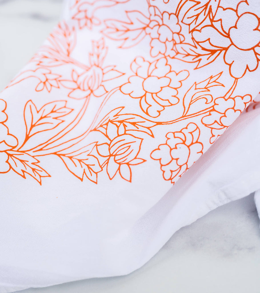 The Nadine Floral Tea Towel