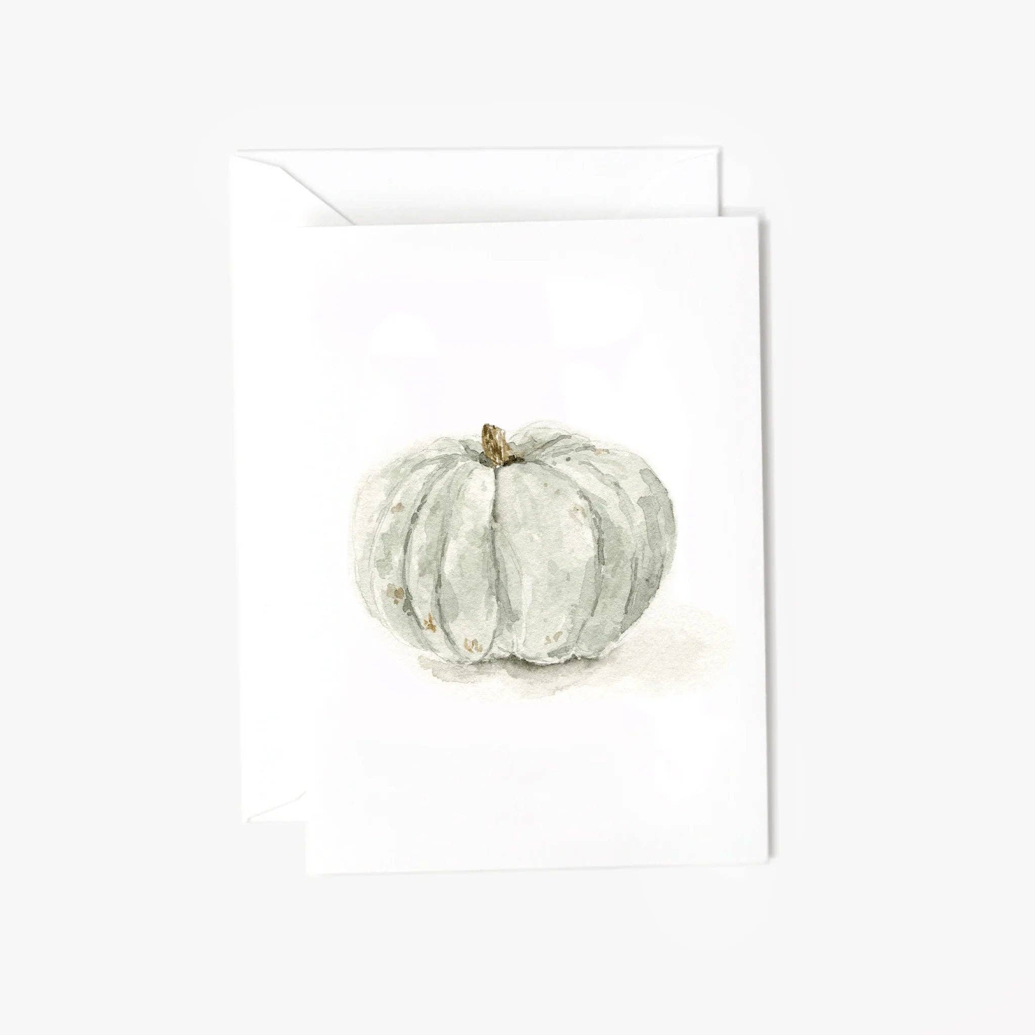 Green pumpkin mini enclosure notecard