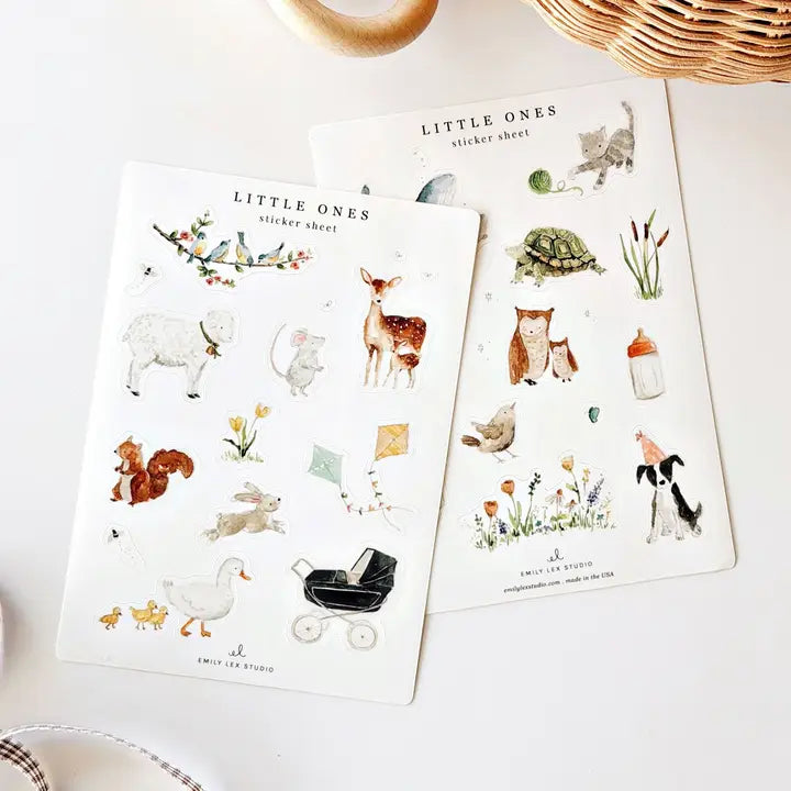 Little Ones Sticker Sheets