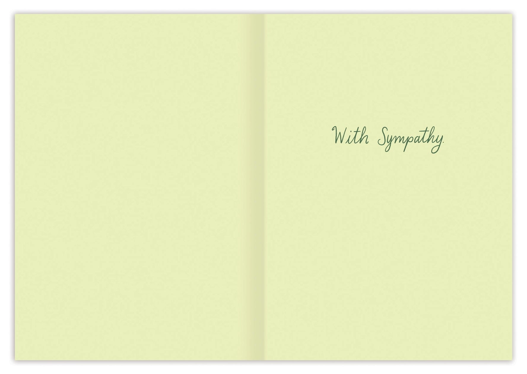 Tree Sympathy Card