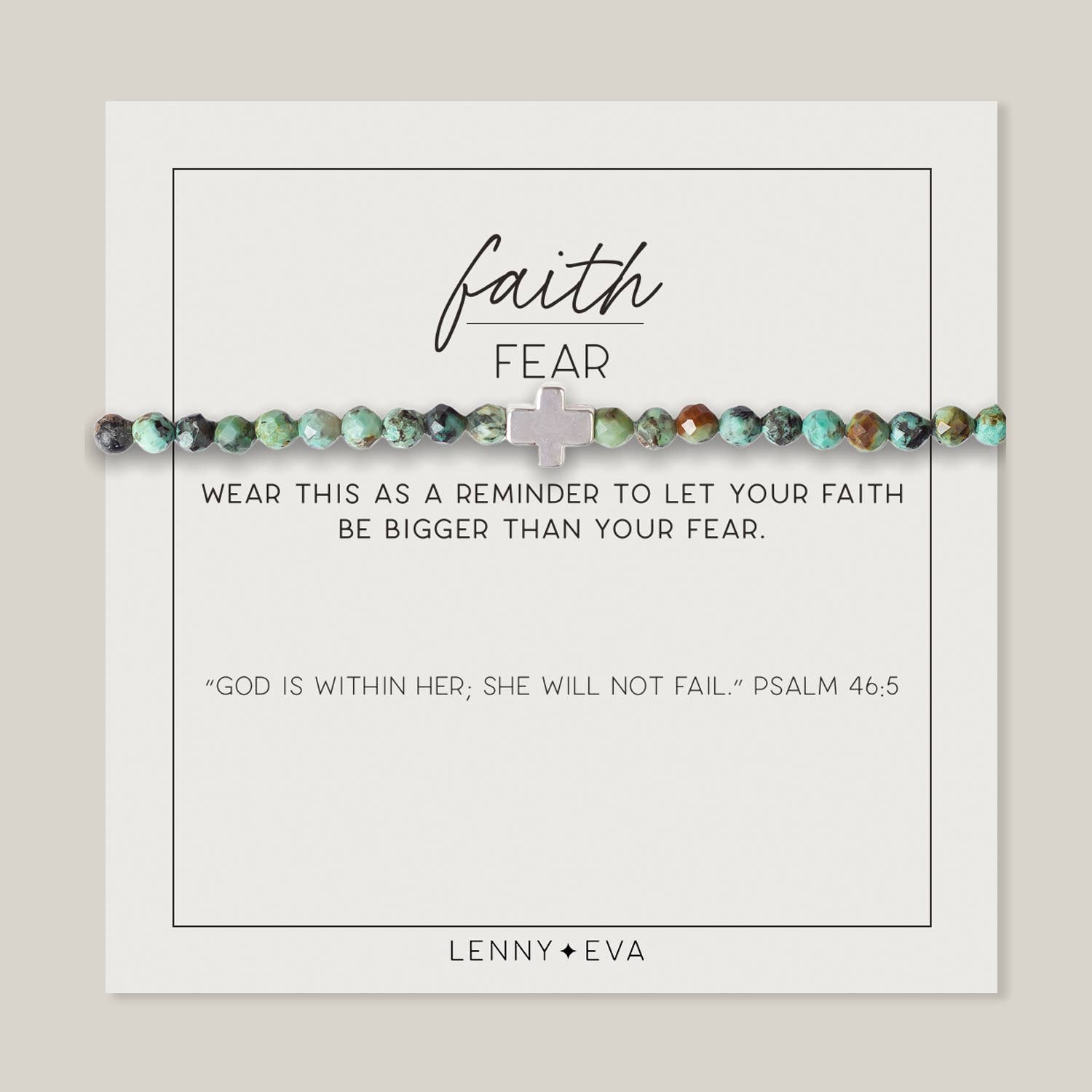 Faith Over Fear Bracelet