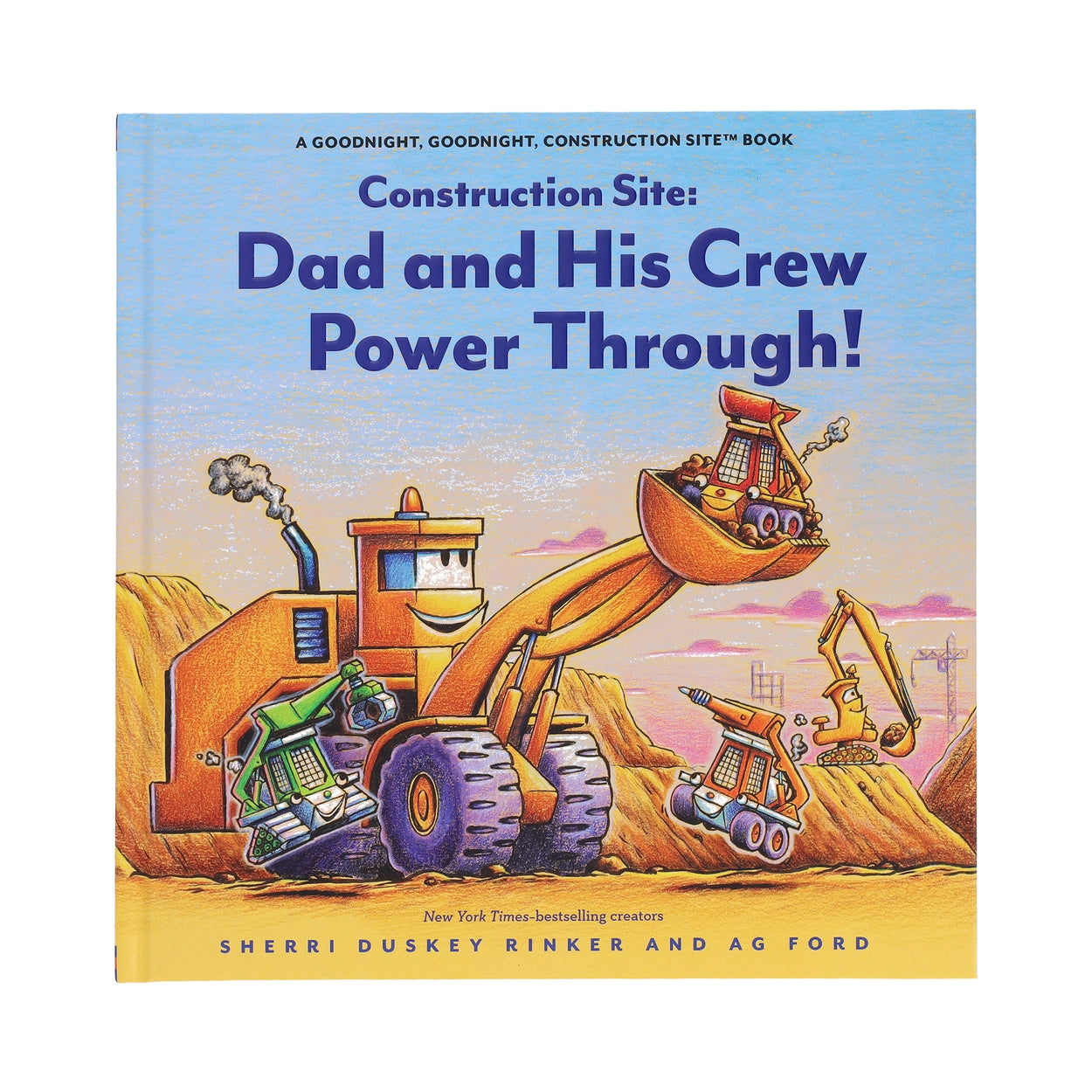 Construction Site: Dad and His Crew Power Through!