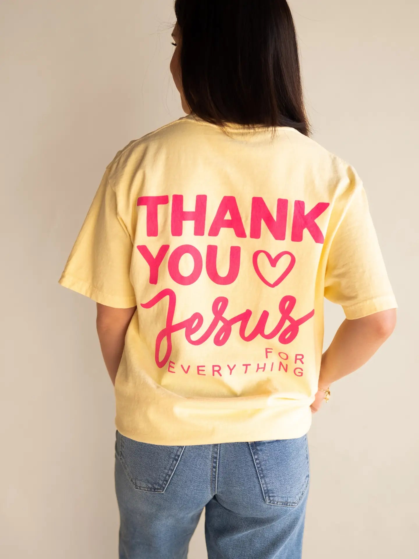 Thank You Jesus Tee | Women's Christian Tee