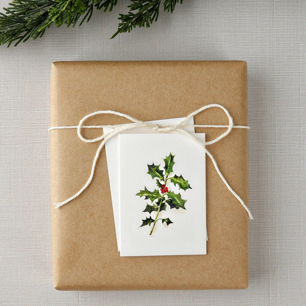Holly Mini Notecard by Emily Lex