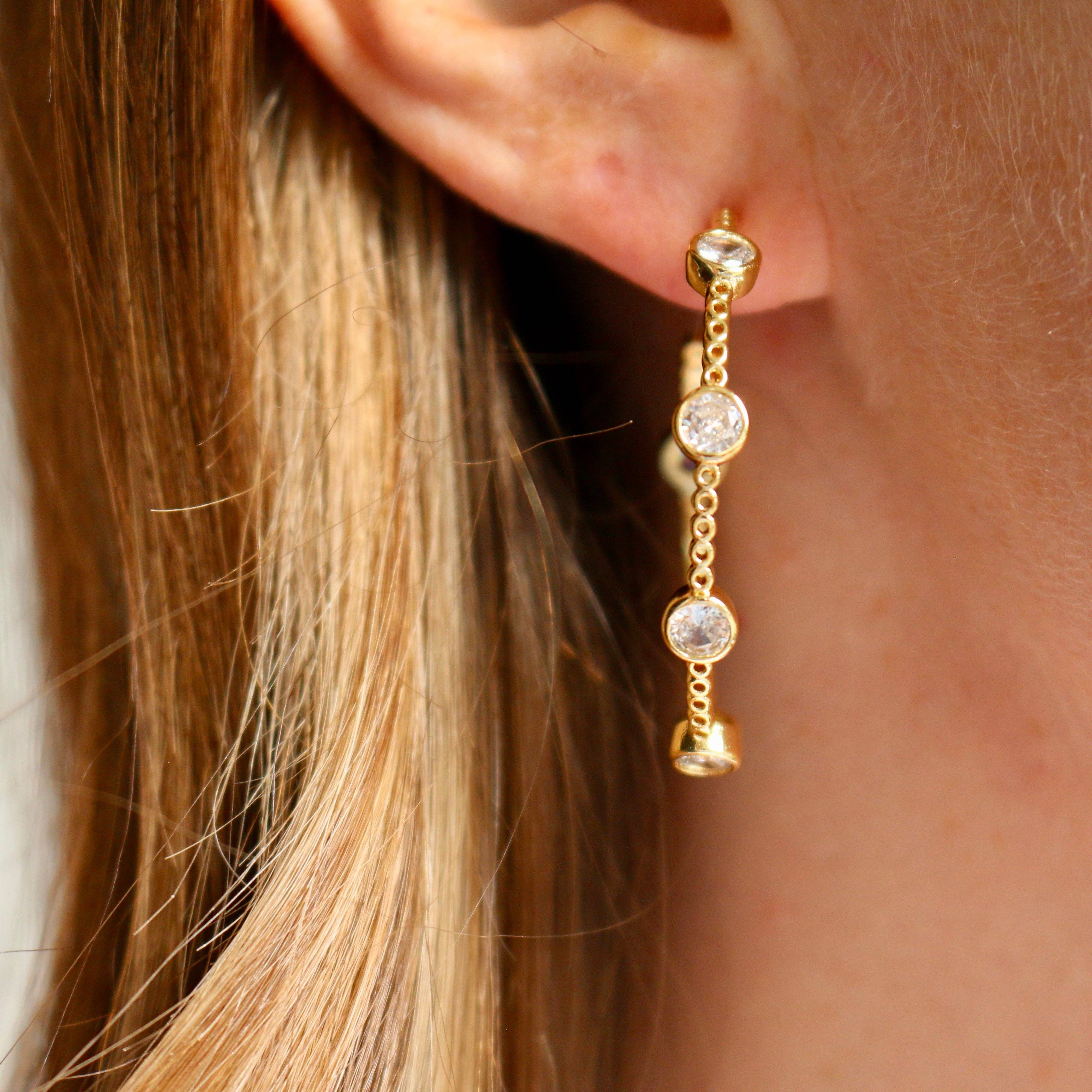 Power Hoop Earrings
