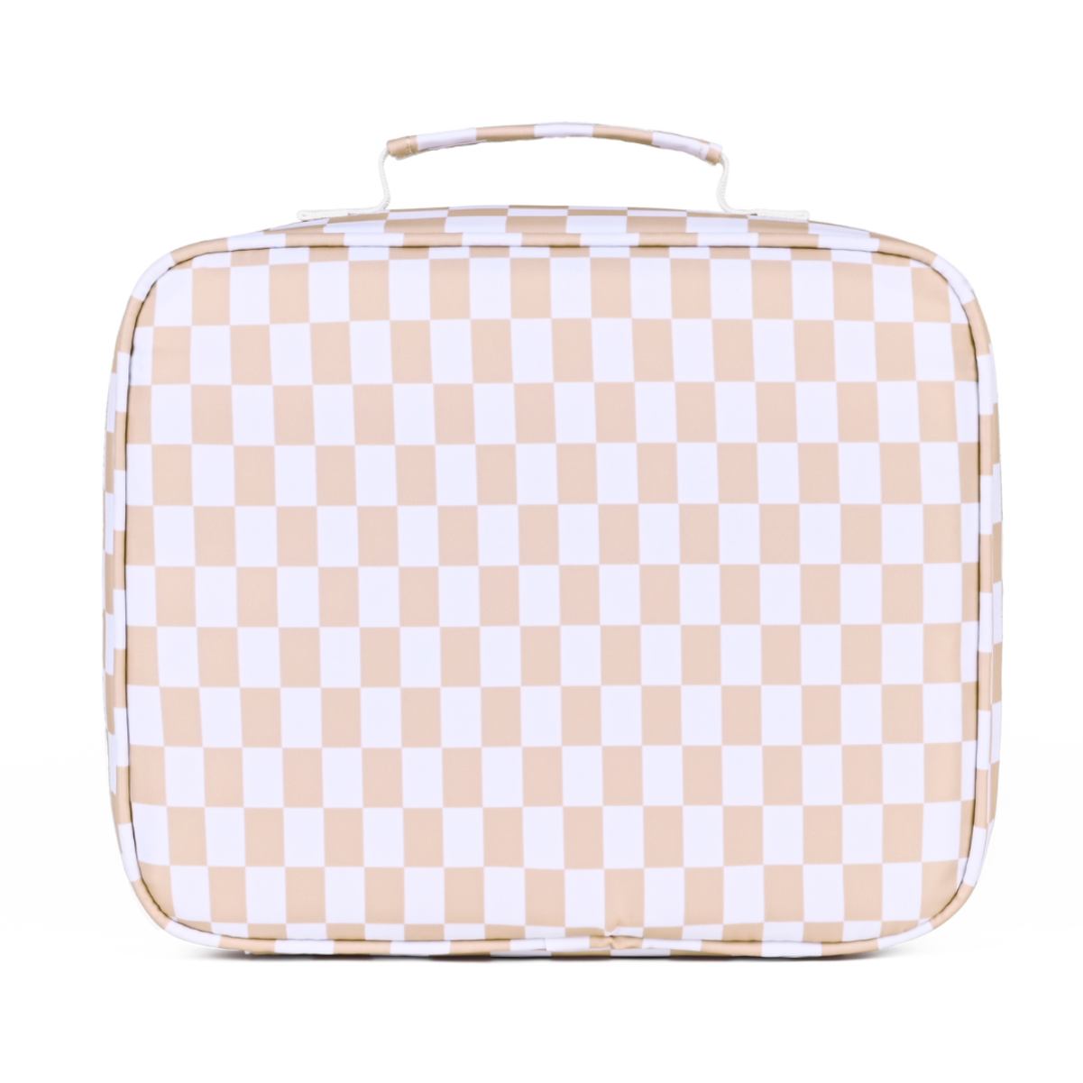 Caramel Check Junior Insulated Lunch Bag