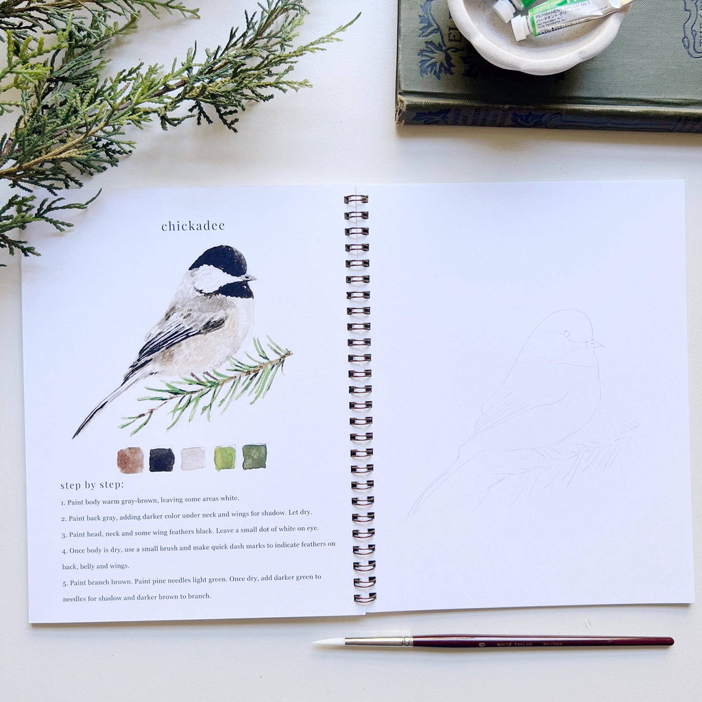 Birds Watercolor Workbook by emily lex