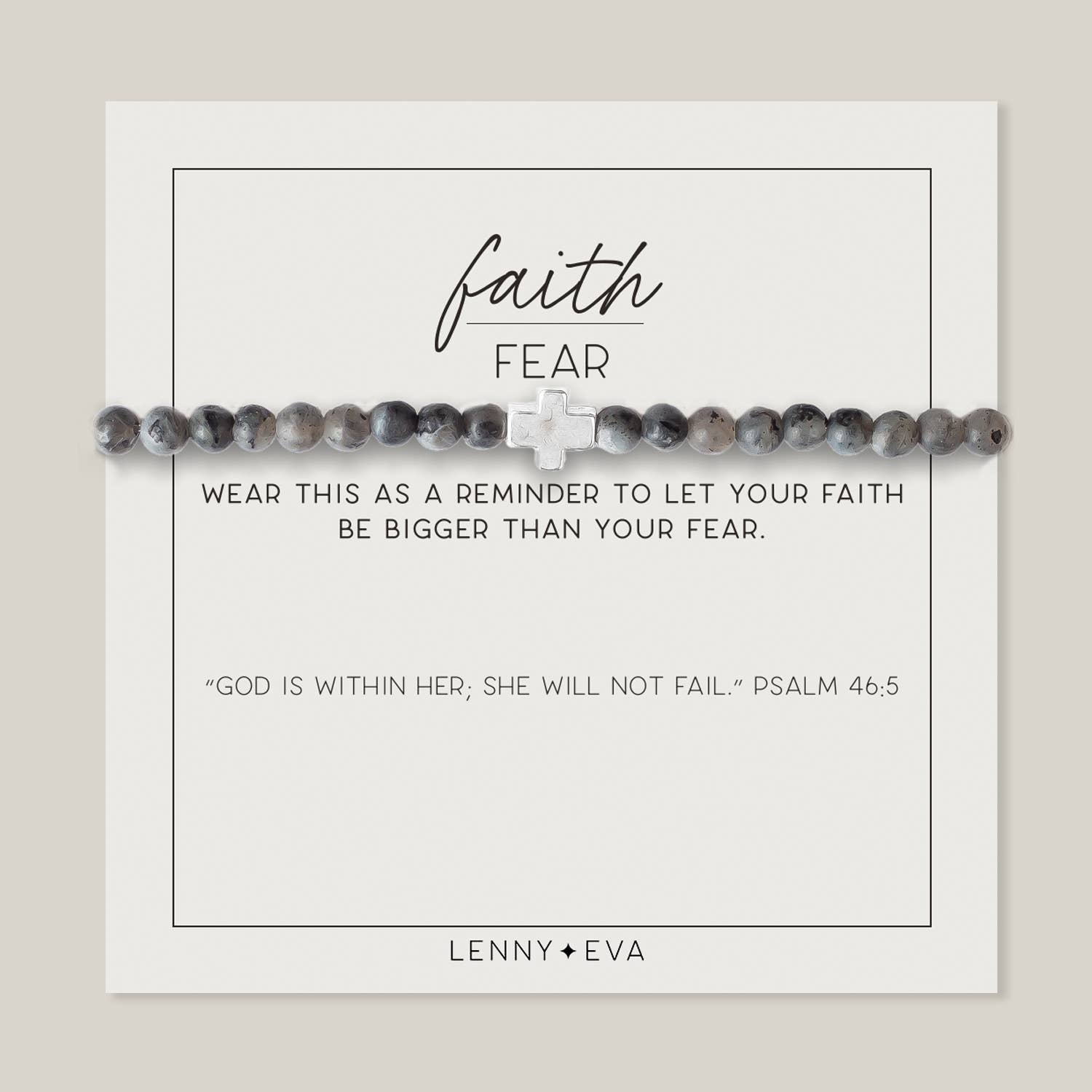 Faith Over Fear Bracelet