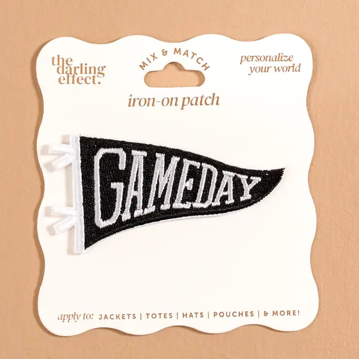 Mix & Match Iron-On Patch-Gameday