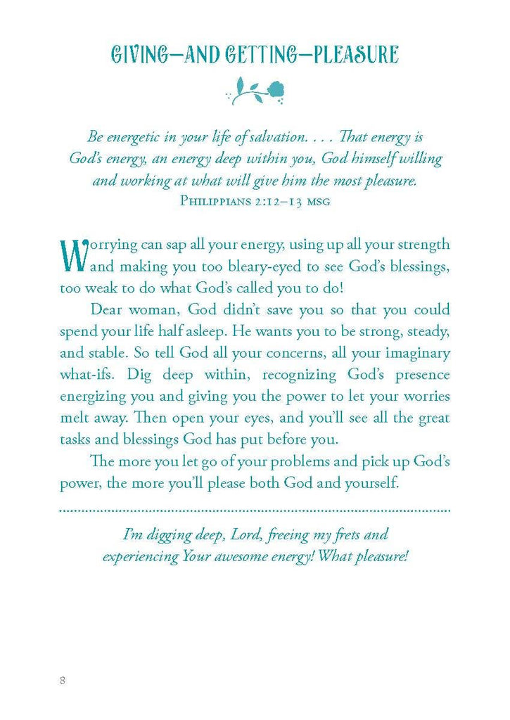 Worry Less Pray More Devotional