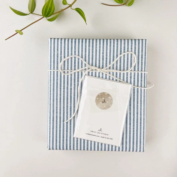 Gingham Gift Mini Notecard
