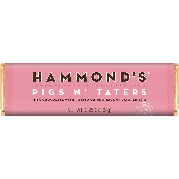 Pigs N' Taters Milk Chocolate Candy Bar