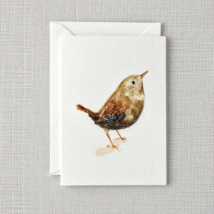 Wren Mini Notecard by emily lex