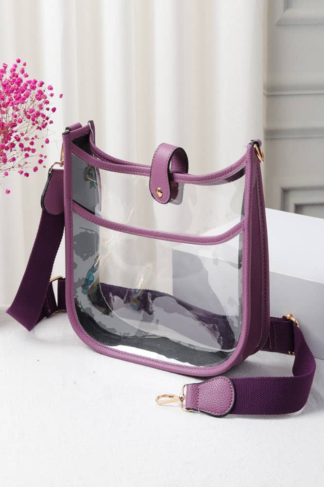 Clear Stadium Crossbody Bag