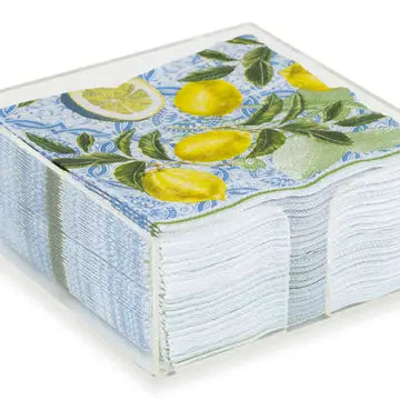 Paper Cocktail Napkin Acrylic Caddy Clear