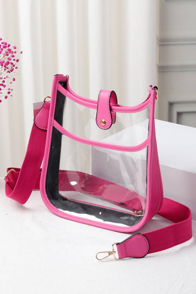 Clear Stadium Crossbody Bag