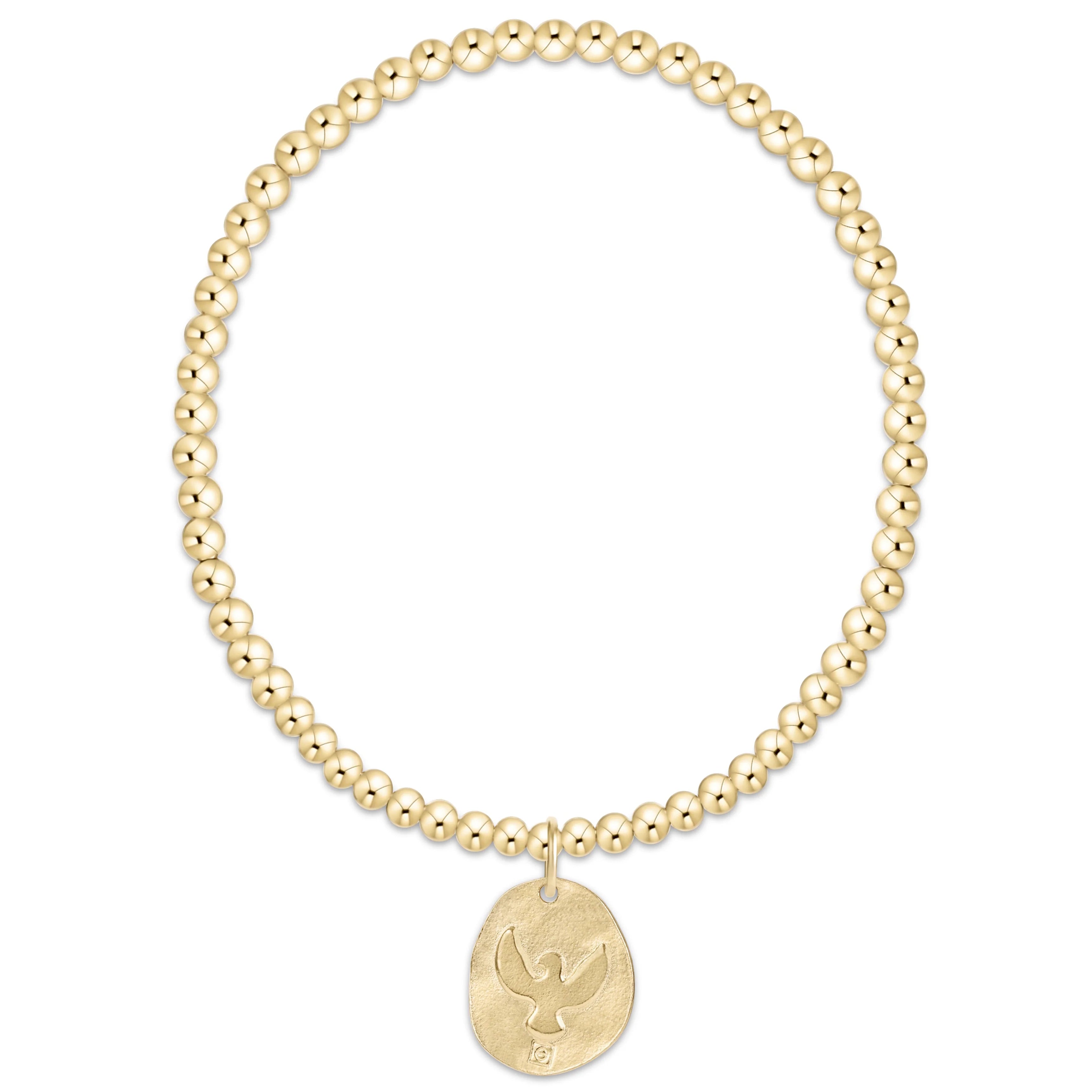 Enewton - Classic Gold 3mm Bracelet - inspire America Gold Disc