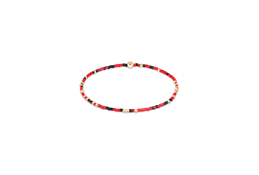 Emewton- Gameday Hope Unwritten Bracelet - Red - Black