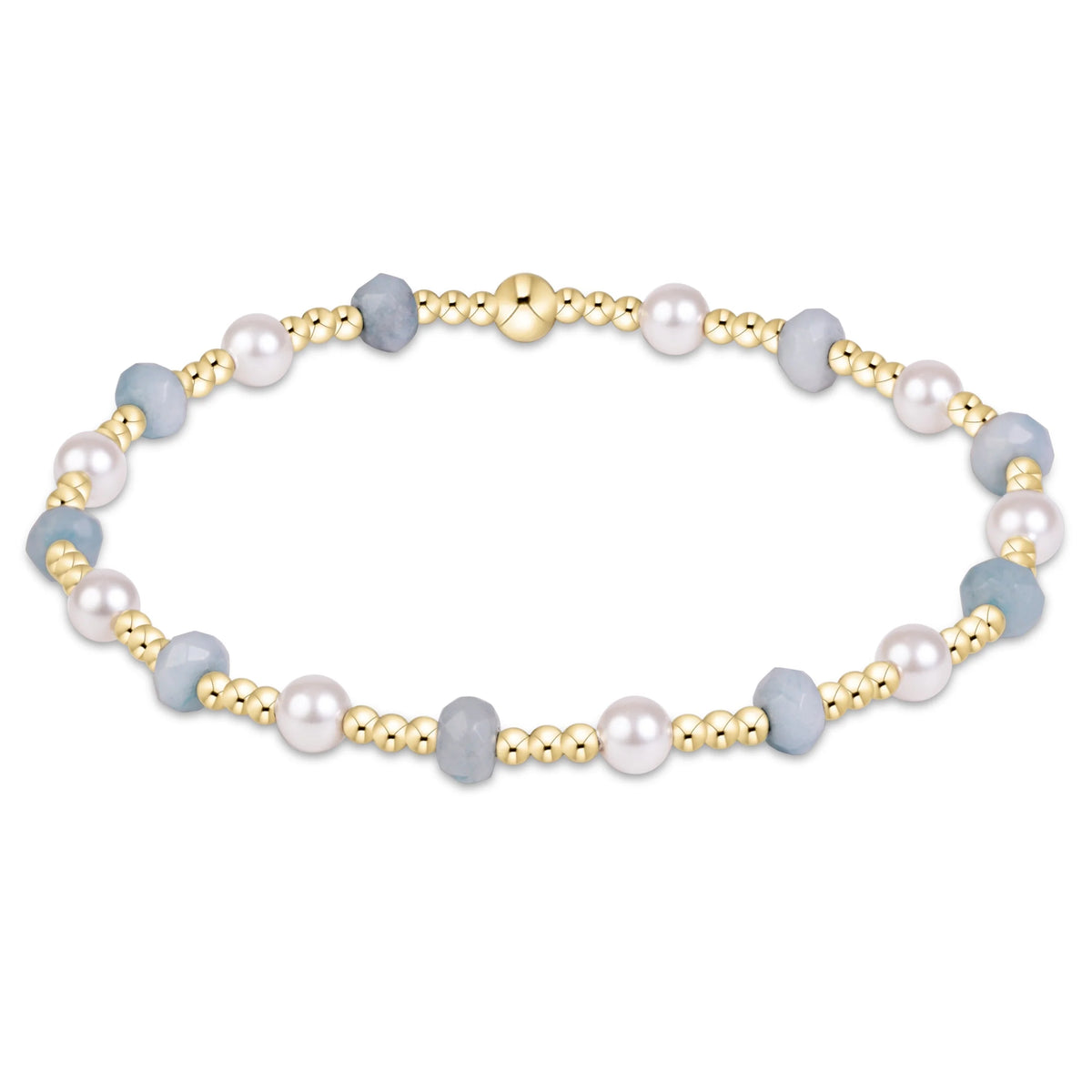 Enewton Sincerity Gemstone & Pearl 4mm bracelet
