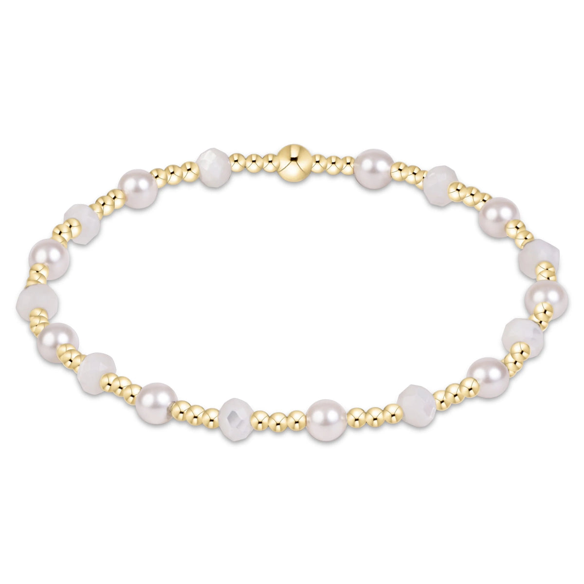 Enewton Sincerity Gemstone & Pearl 4mm bracelet