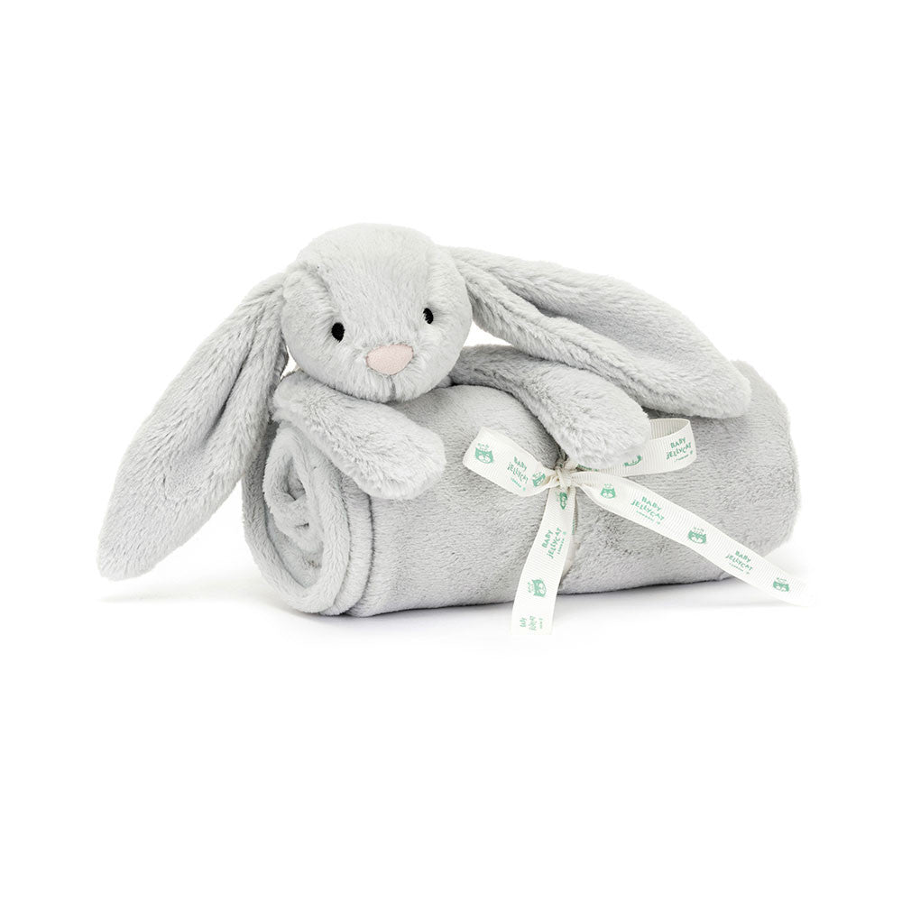 Jellycat - Bashful Silver Bunny Blankie