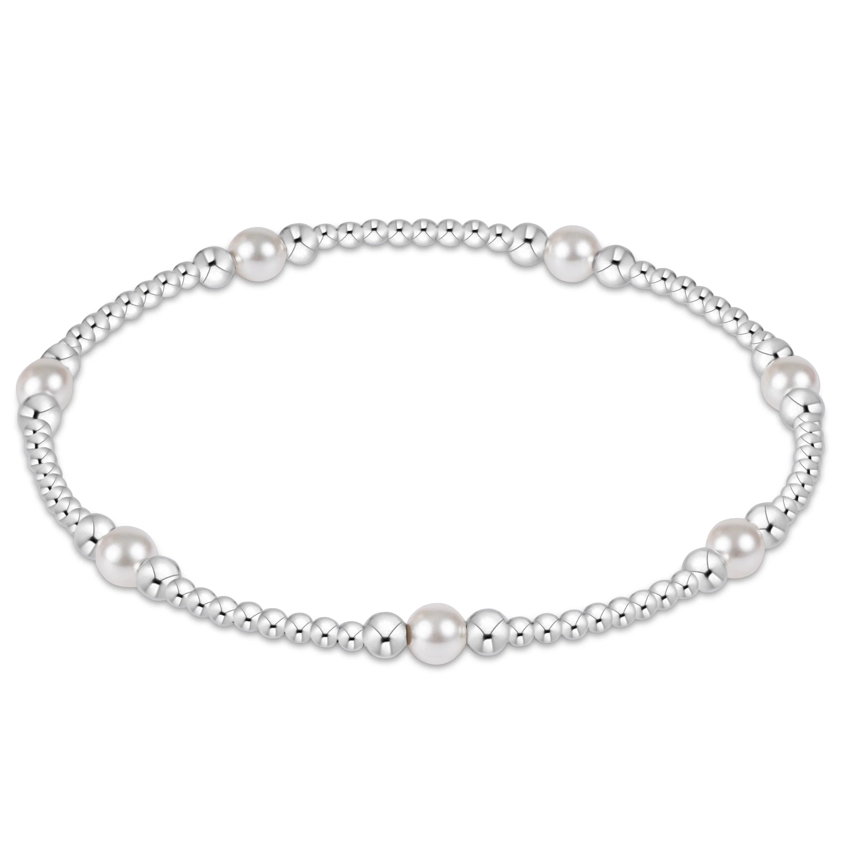 Enewton - Purpose Pearl 4mm Sterling Bracelet