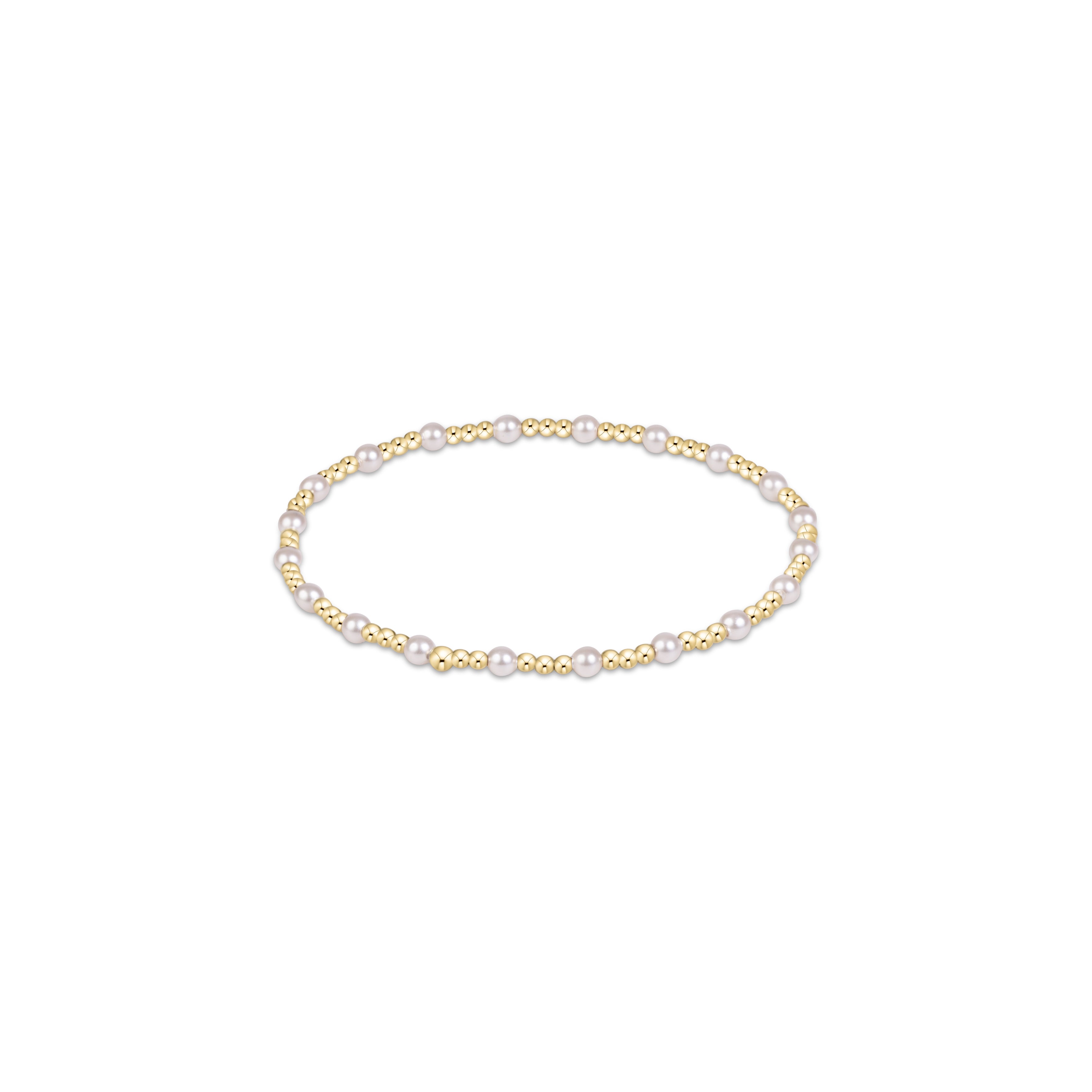 Sincerity Pearl 3mm Bracelet