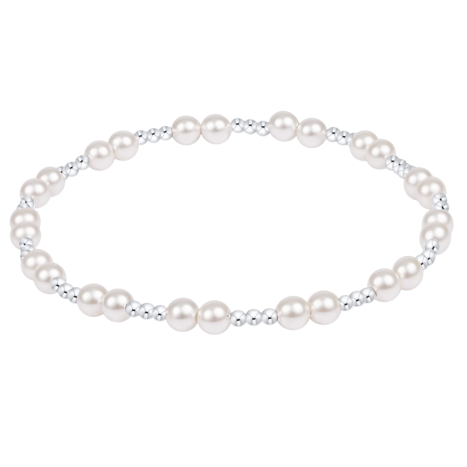 Enewton Together Pearl 4mm Sterling Silver Bracelet