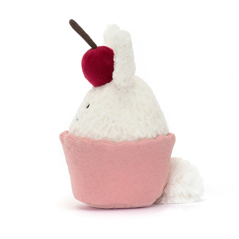 Dainty Dessert Bunny Cupcake Plush from Jellycat