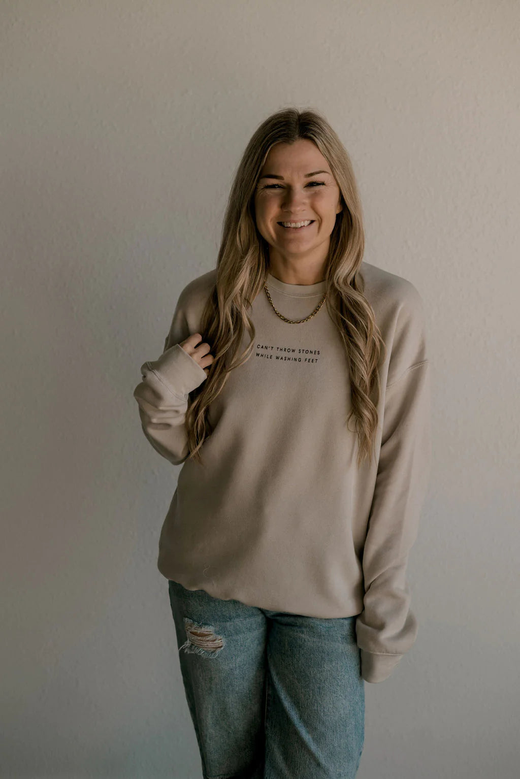 Can't Throw Stones Pullover