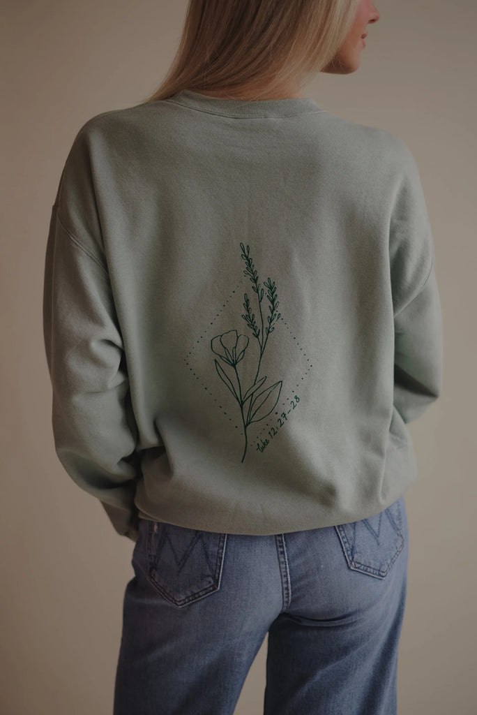 Consider the Wildflowers Pullover, Sage