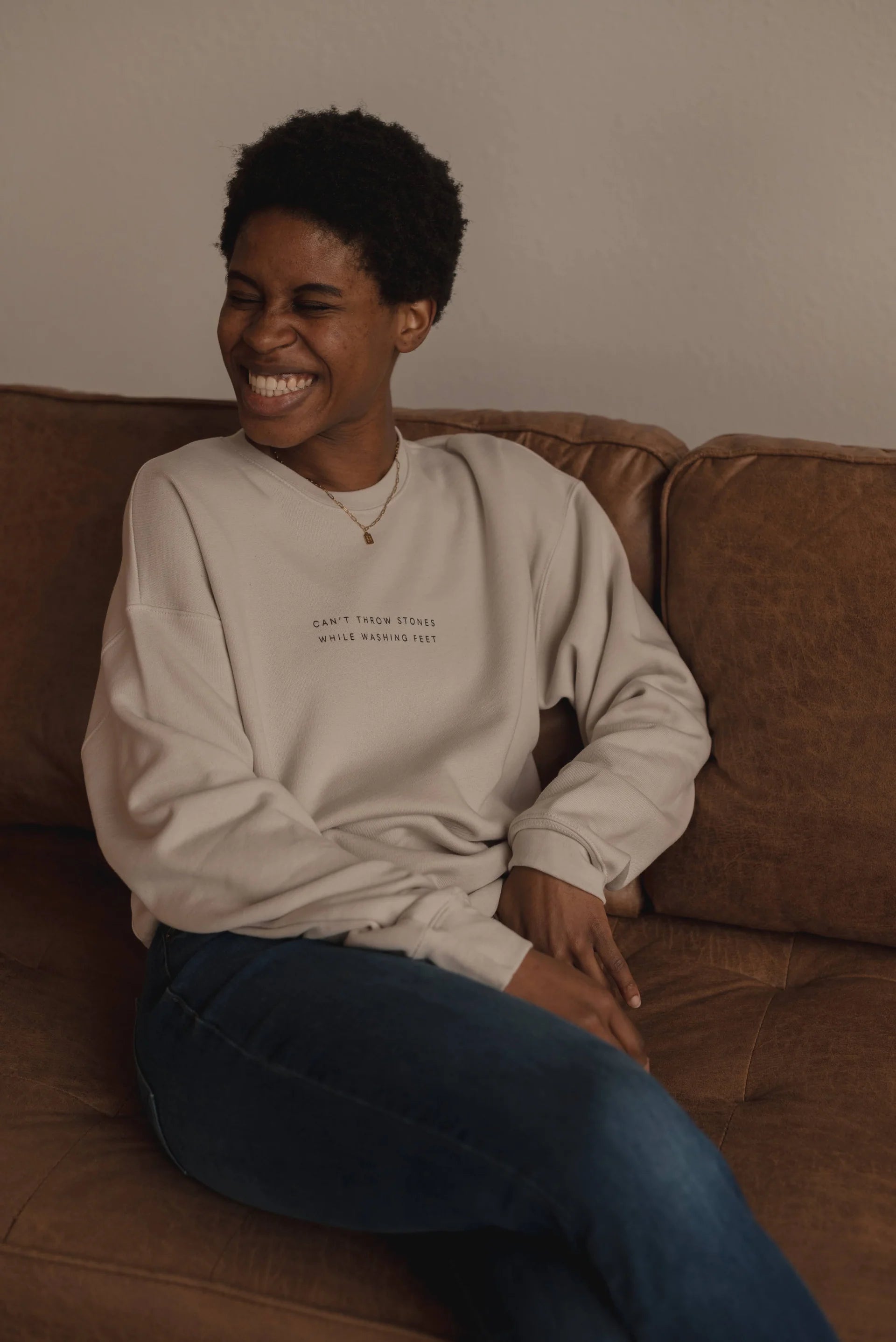 Can't Throw Stones Pullover